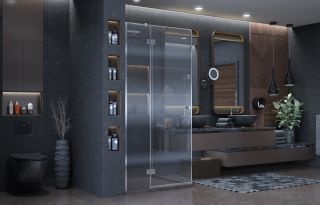 Душевой уголок Ambassador Diamond 12011104L 120x80см левый хром/прозрачное